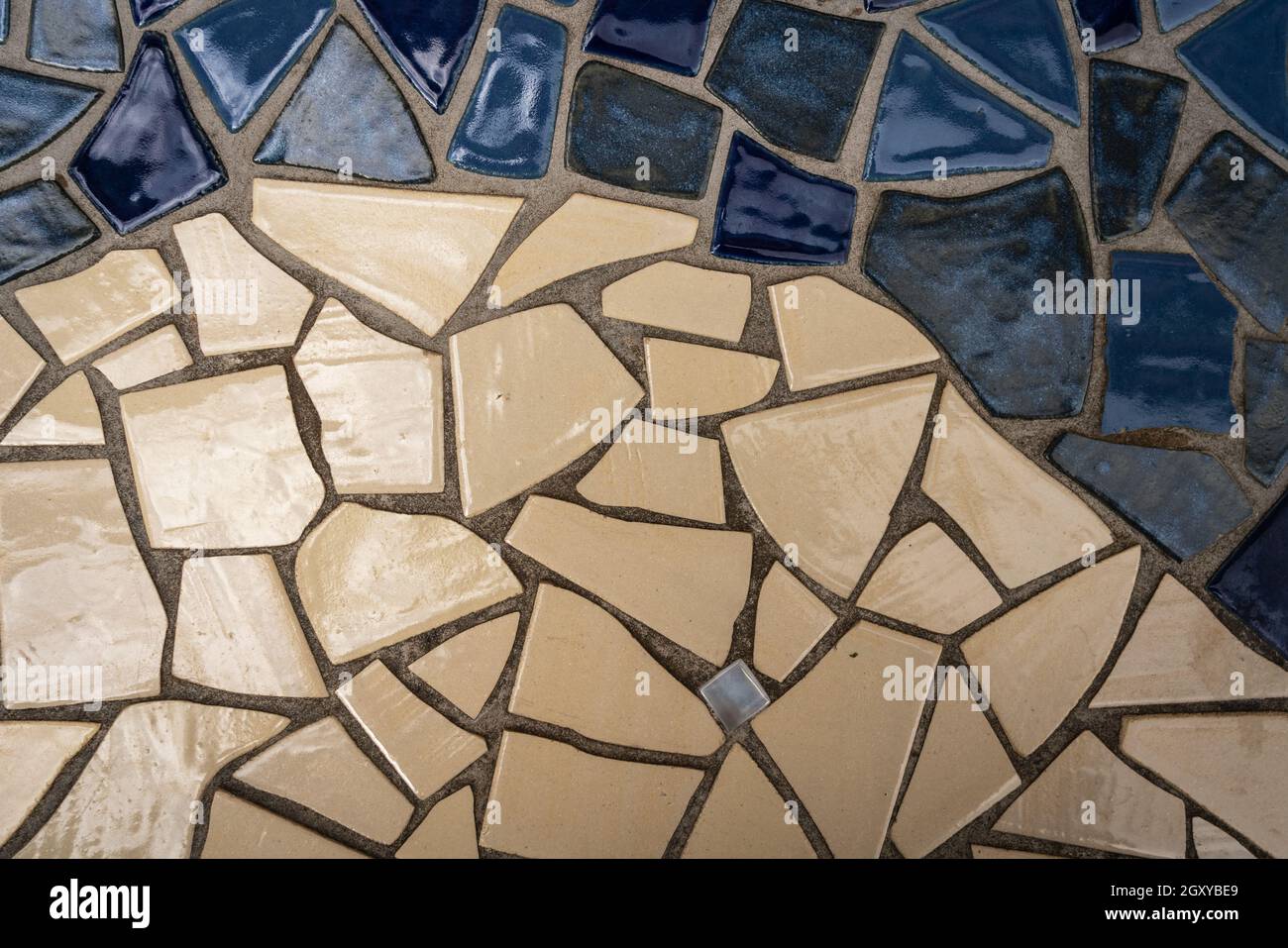 Mosaic tiles close up. Background Stock Photo - Alamy