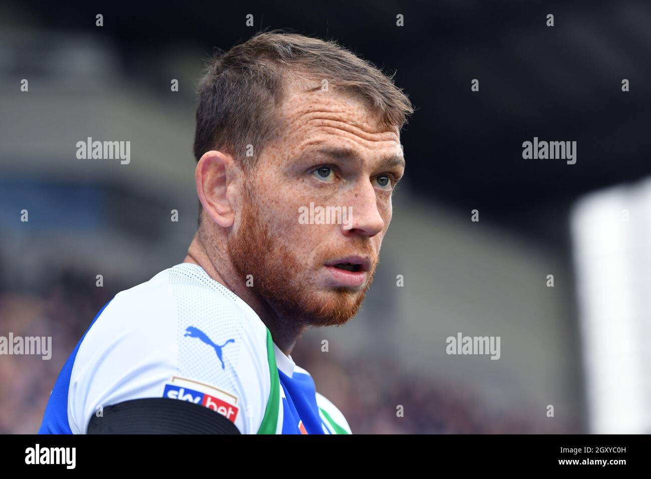 Wigan's Joe Garner Stock Photo