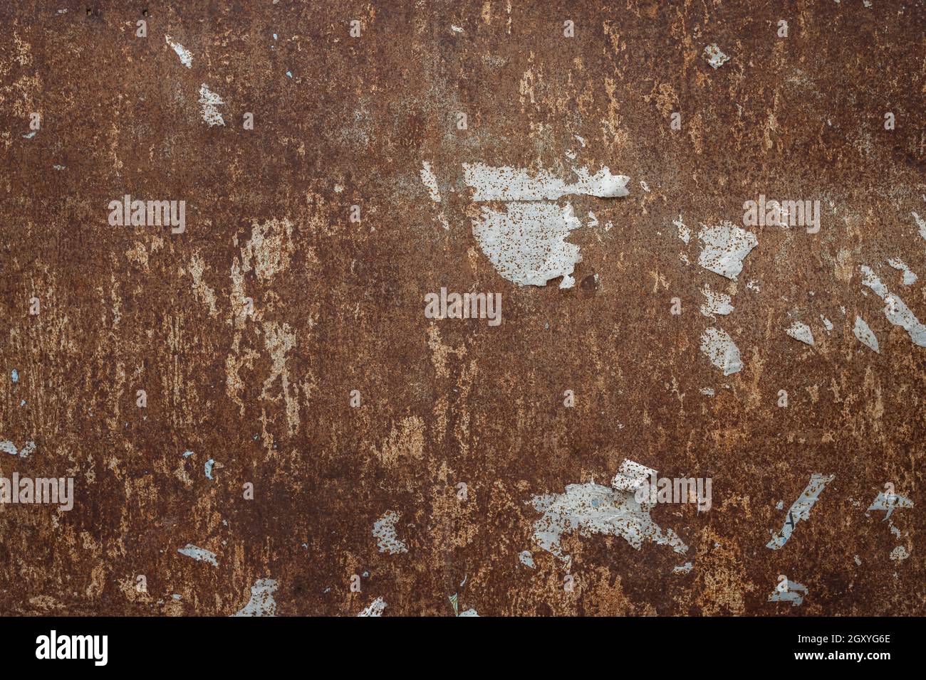 Metal Rusting Paper Rusted metal background, with torn pieces of paper Stock Photo - Alamy