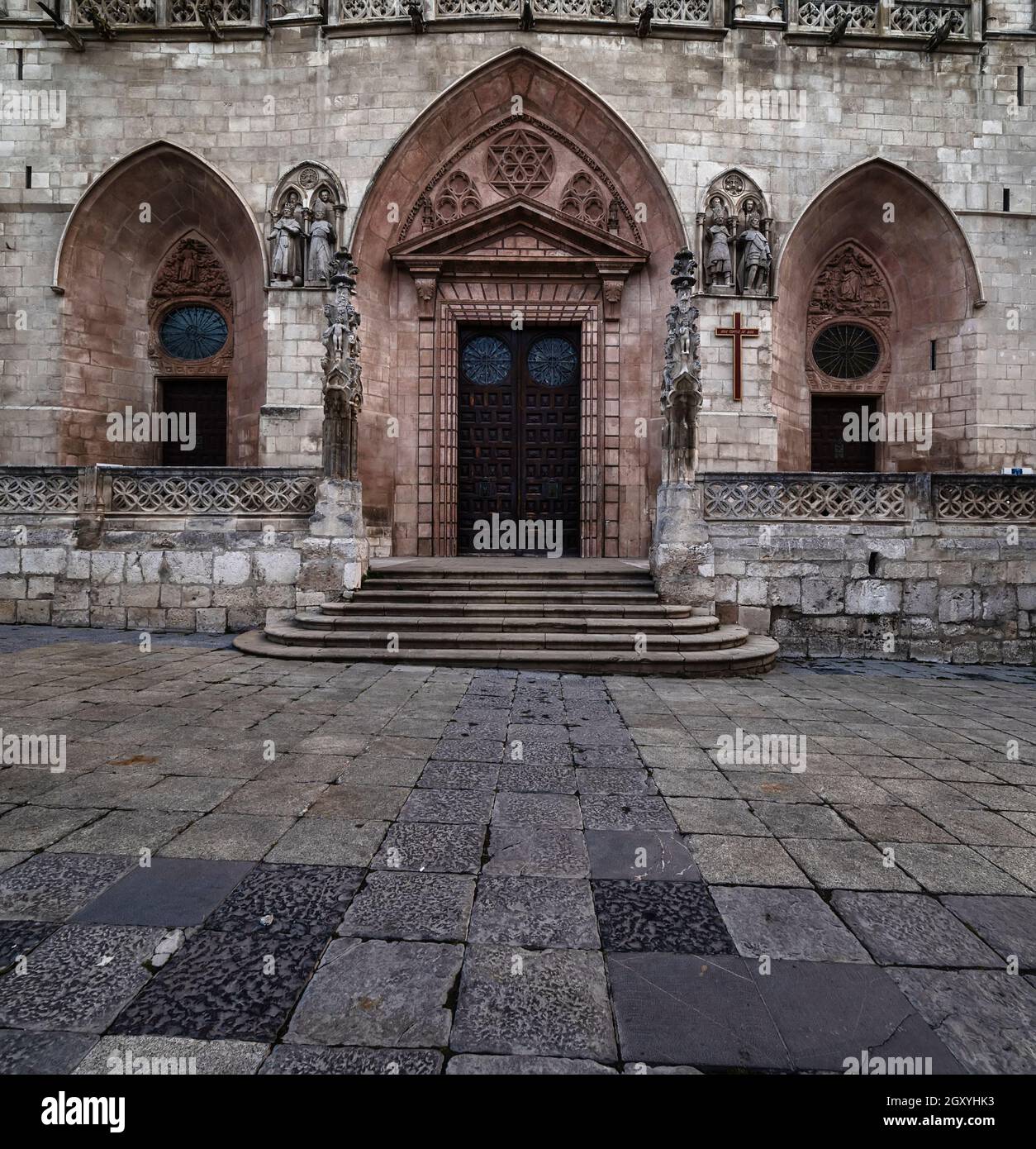 Burgos Cathedral, Burgos City, Spain Stock Photo