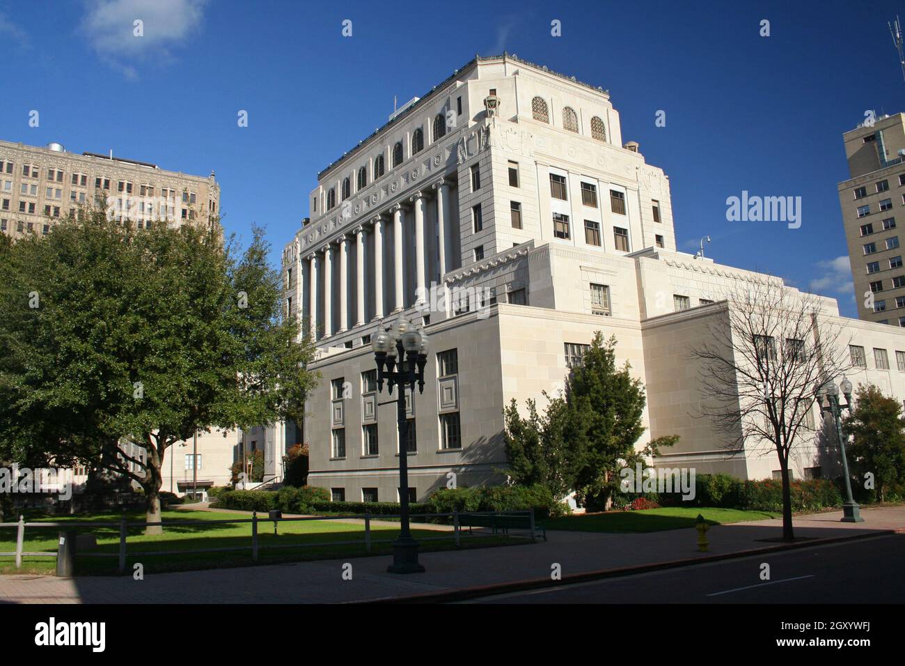 Caddo Parish Courthouse in downtown Shreveport Louisiana Stock Photo