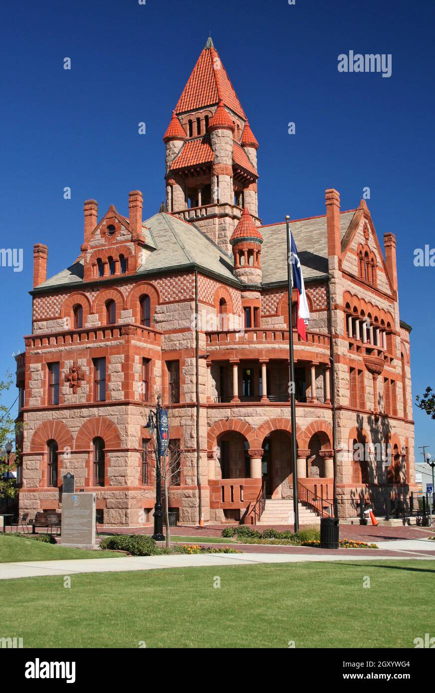 Hopkins County Courthouse in Sulphur Springs, Texas Stock Photo Alamy