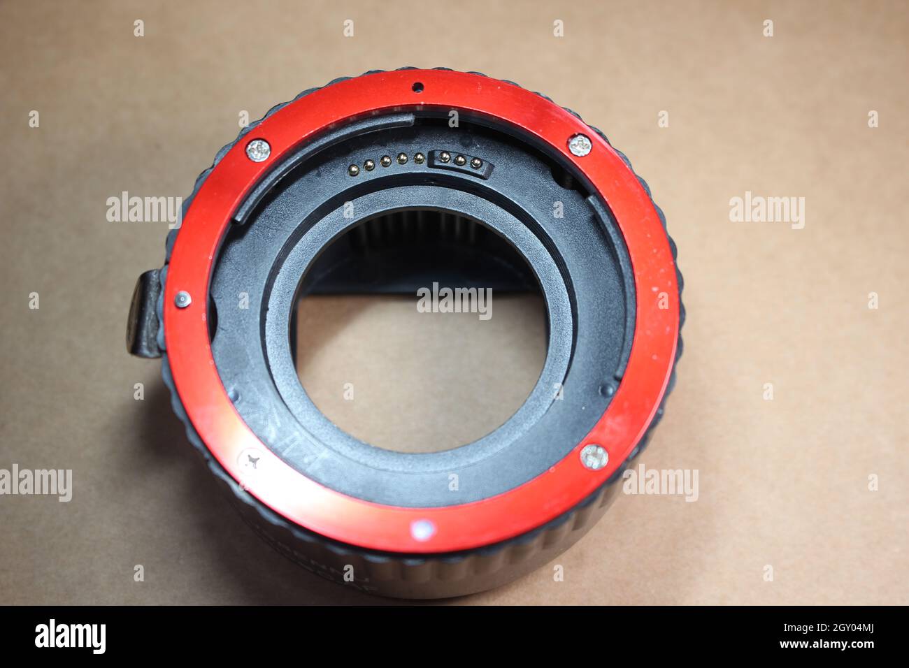 Extension tubes for camera lens to perform macro photography. Extension