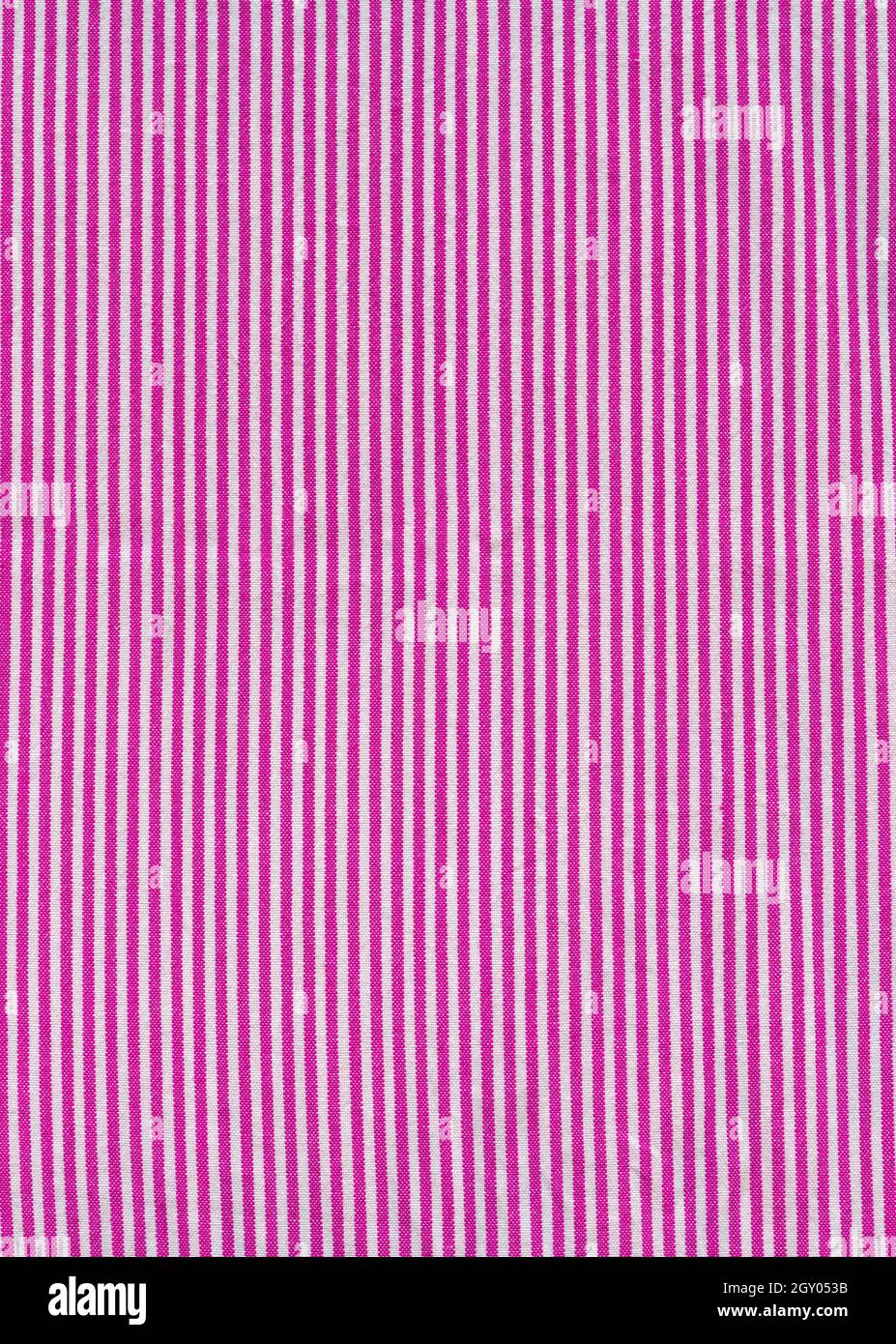 Pink striped tablecloth background texture. Fabric wallpaper Stock