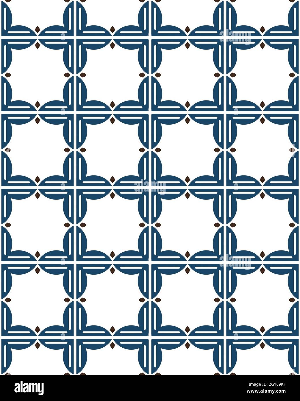 Illustration of an abstract seamless pattern Stock Photo - Alamy