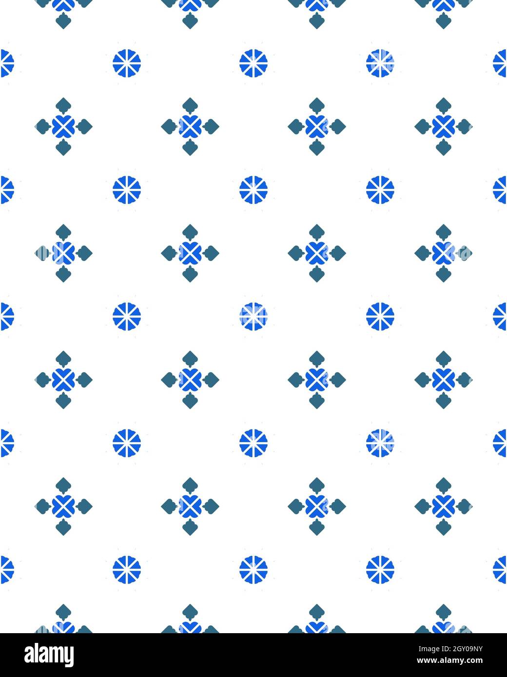 Illustration of an abstract seamless pattern Stock Photo - Alamy