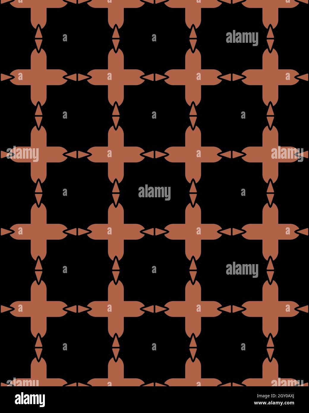 Illustration of an abstract seamless pattern Stock Photo - Alamy