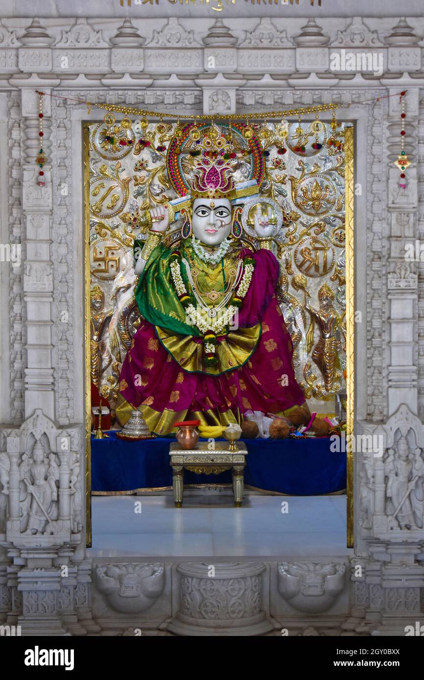 Goddesses Shree Ashapura Mataji at Shree Ashapura Mataji temple in Pune, one of the top temple