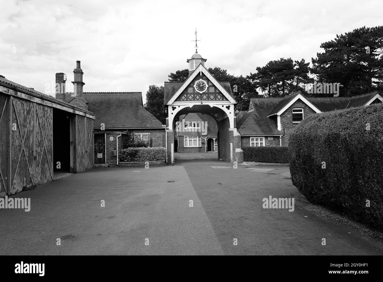 Alan turing at bletchley park Black and White Stock Photos & Images - Alamy