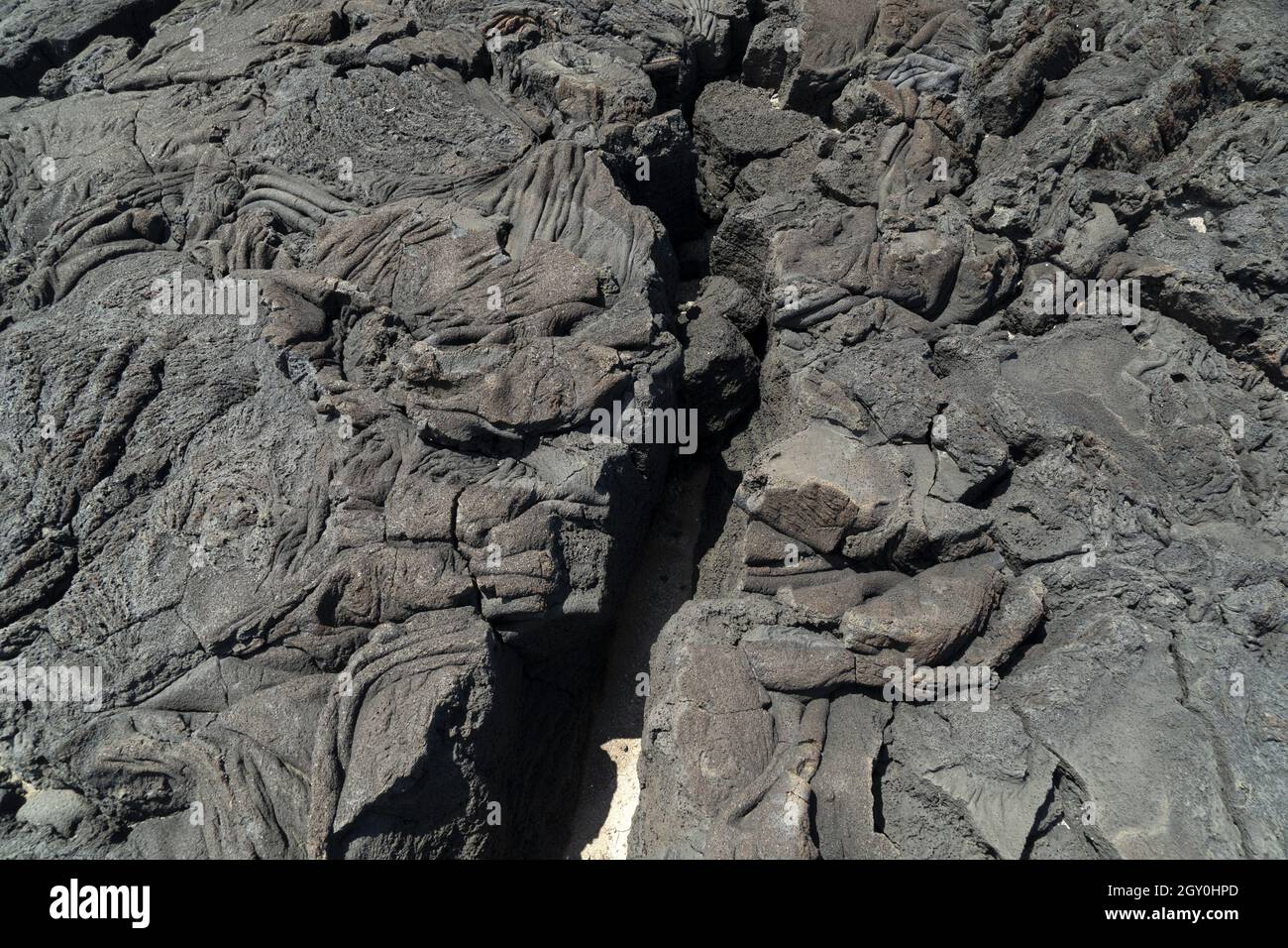 pico azores lava field by the sea detail close up Stock Photo - Alamy