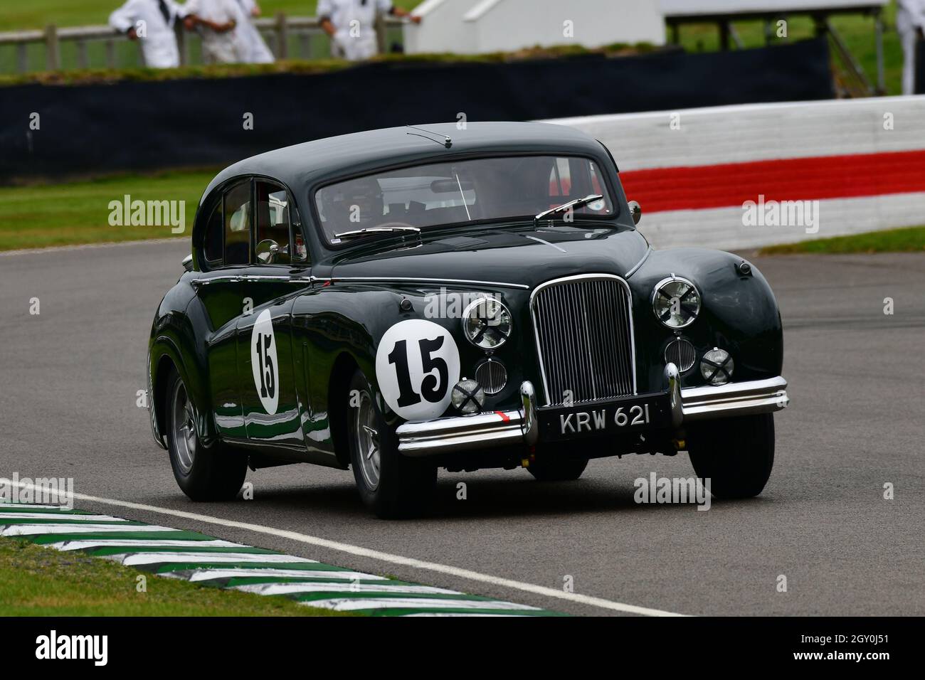 Duncan Pittaway Rowan Atkinson Jaguar MKVII St Mary s Trophy