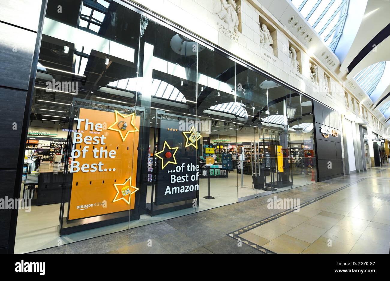 EDITORIAL USE ONLY General views at the opening of the new Amazon 4