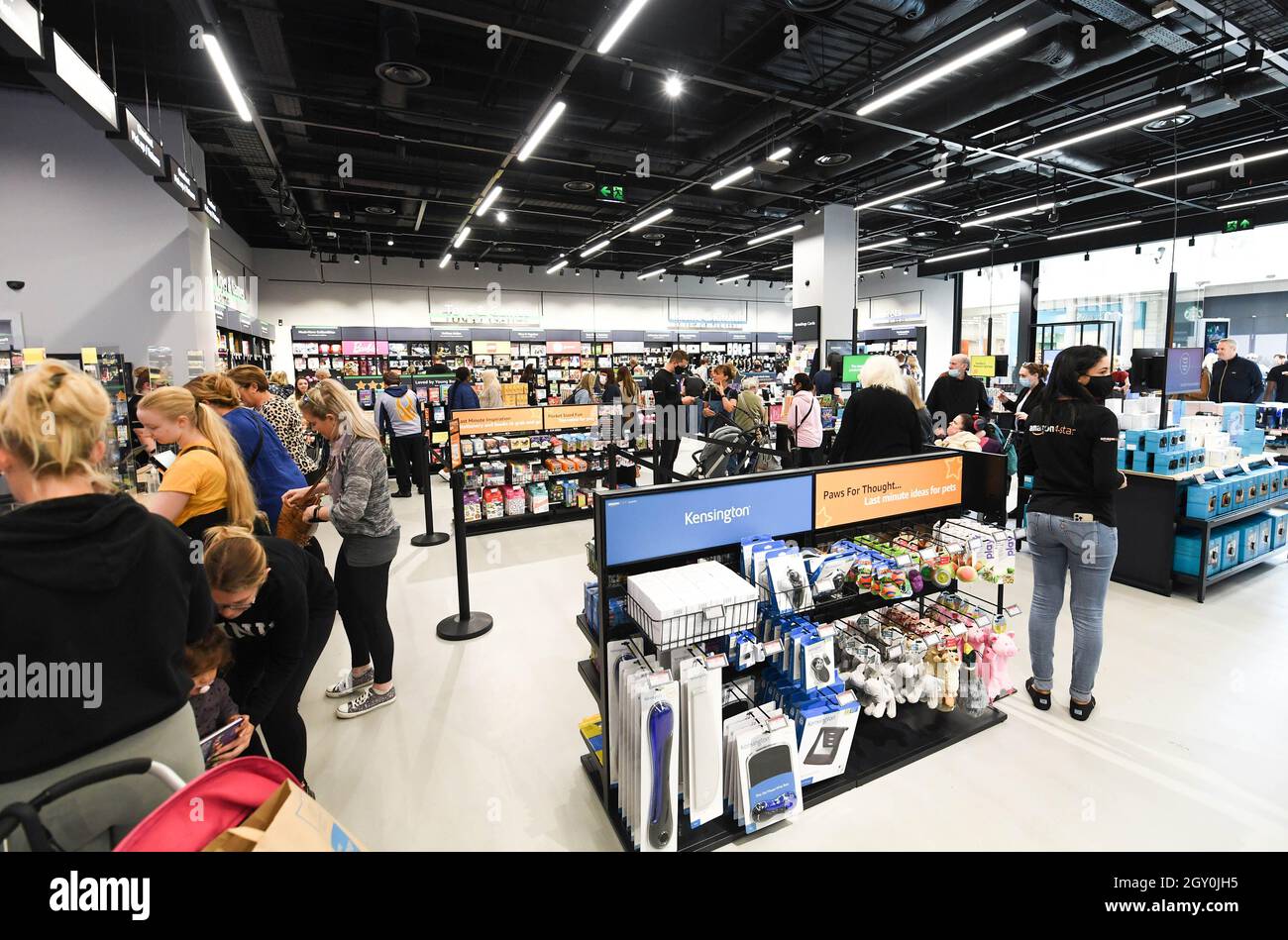 EDITORIAL USE ONLY General views at the opening of the new Amazon 4