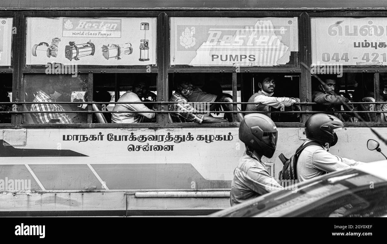 Chennai people Black and White Stock Photos & Images Alamy
