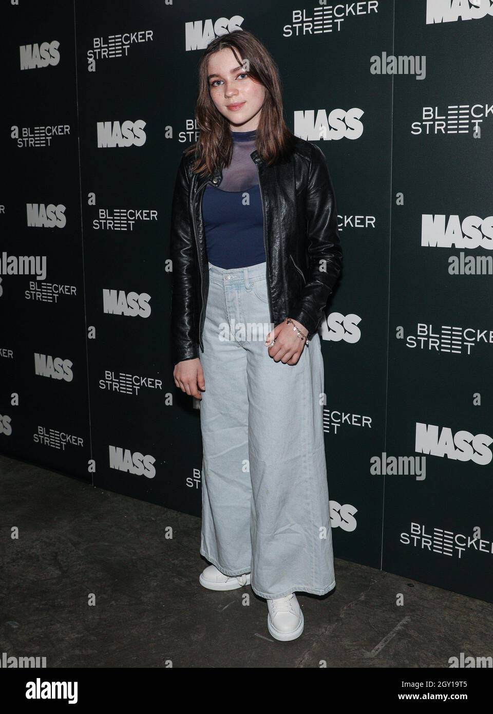 New York, NY, USA. 5th Oct, 2021. Alexa Swinton at arrivals for MASS
