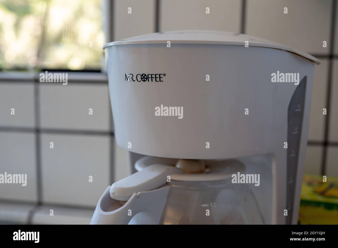 Drip coffee maker hi-res stock 