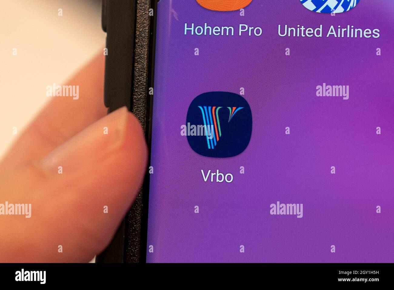 Vrbo icon hires stock photography and images Alamy