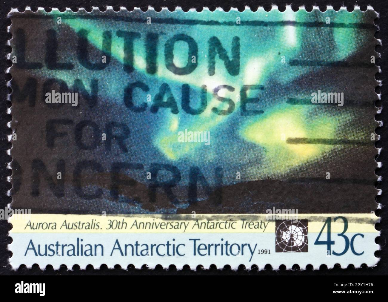 Australia antarctic postage stamp hi-res stock photography and