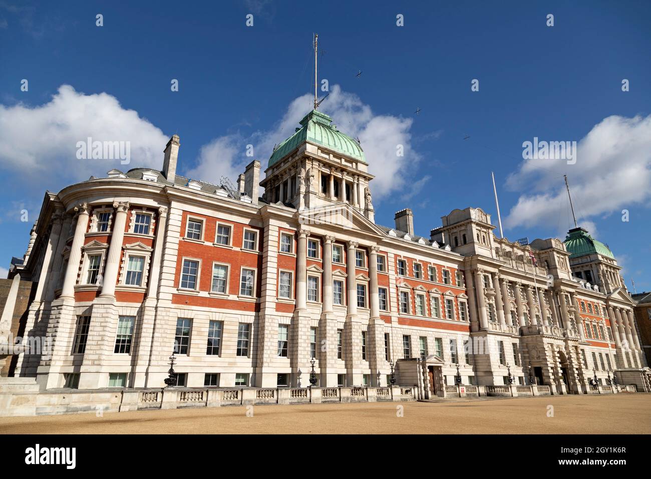 Admiralty House at Whitehall in London, England. Stock Photo