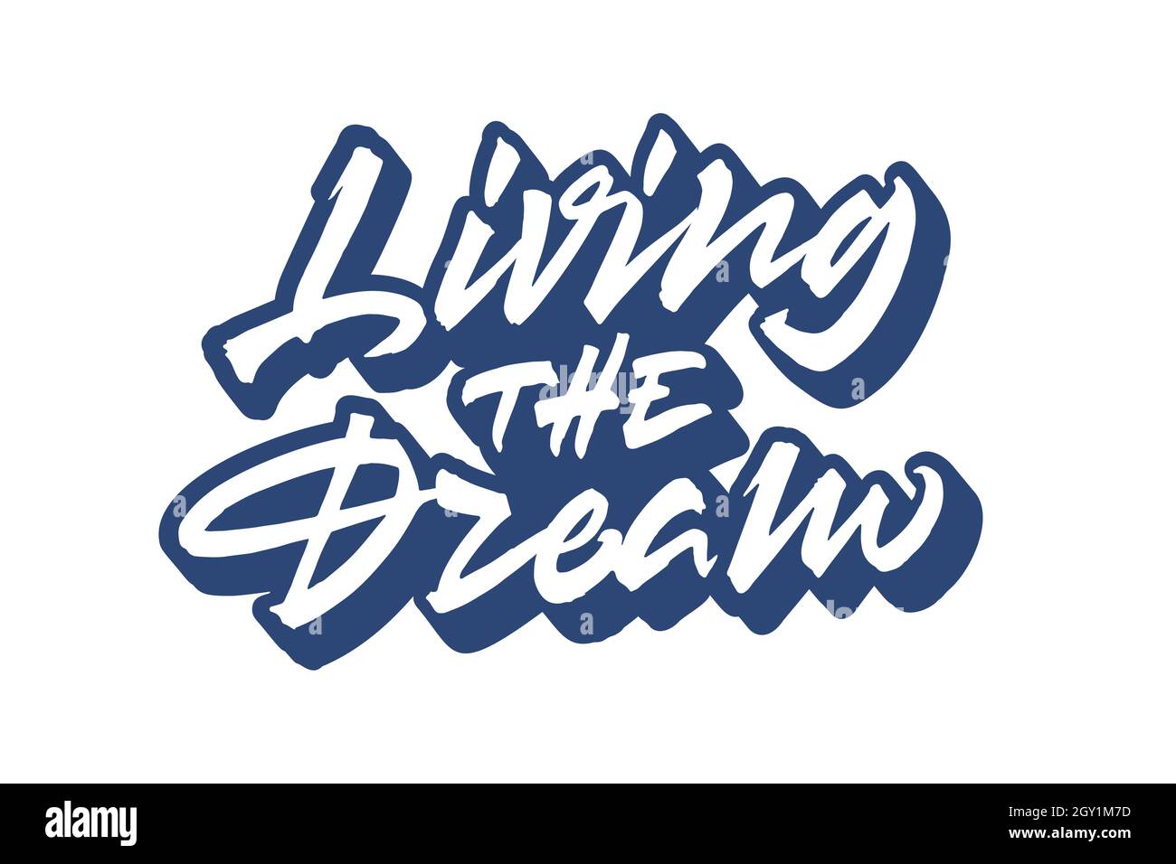 Just Living The Dream Stock Vector Image & Art Alamy
