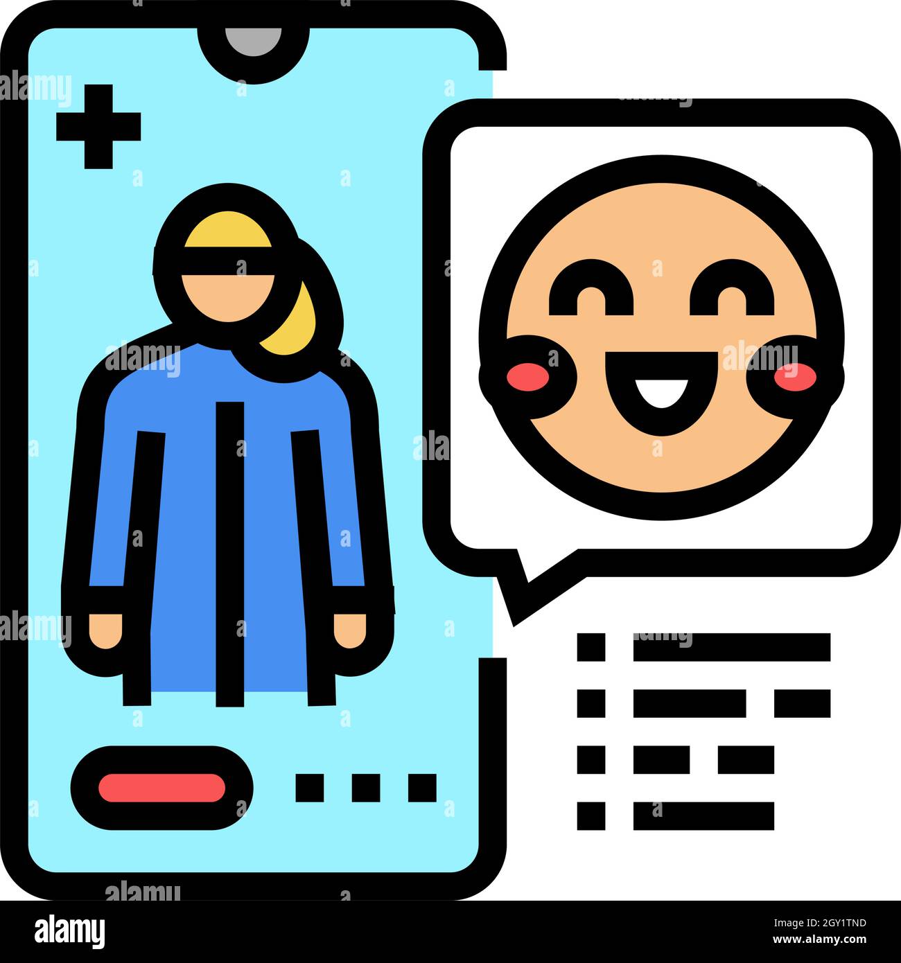 pediatrician consultation color icon vector illustration Stock Vector ...