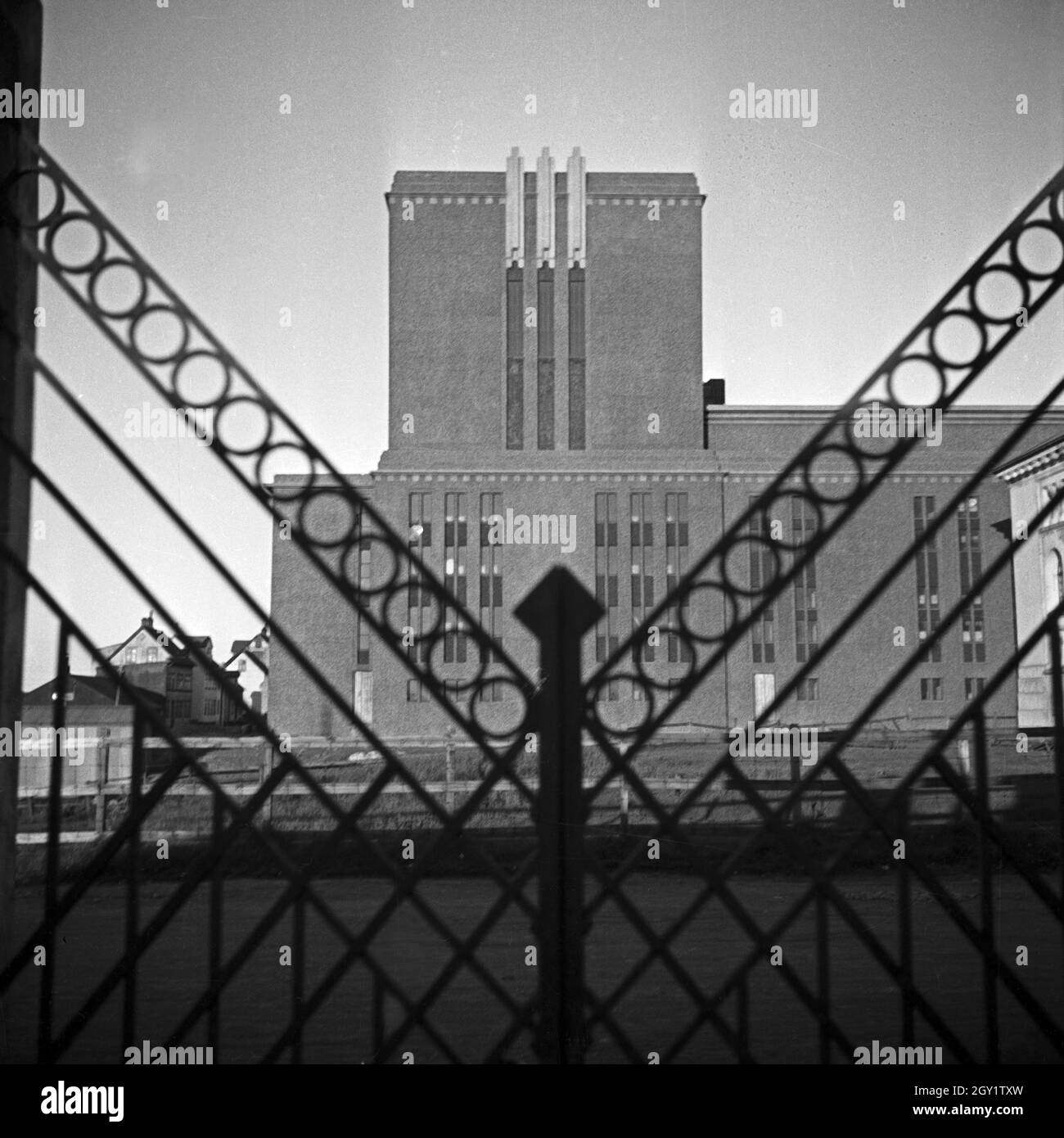 Auf einer Reise nach Island, hier Hochgebäude, Island 1930er Jahre