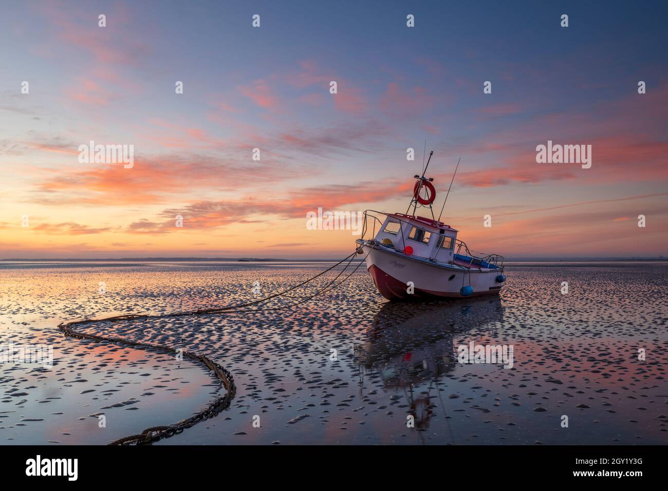 Thorpe Bay sunrise Stock Photo - Alamy