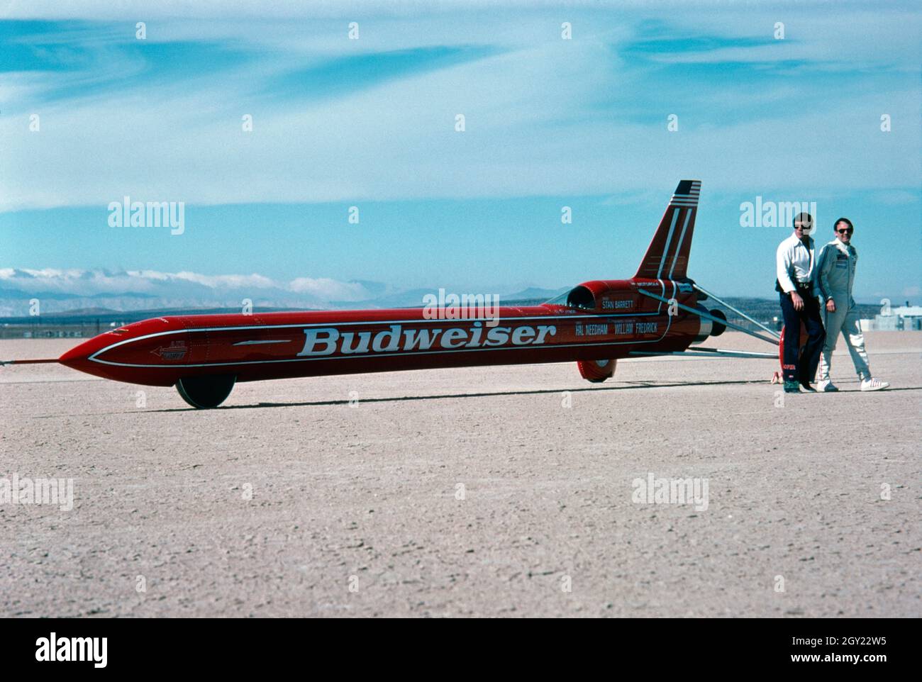 Budweiser Rocket Stock Photo