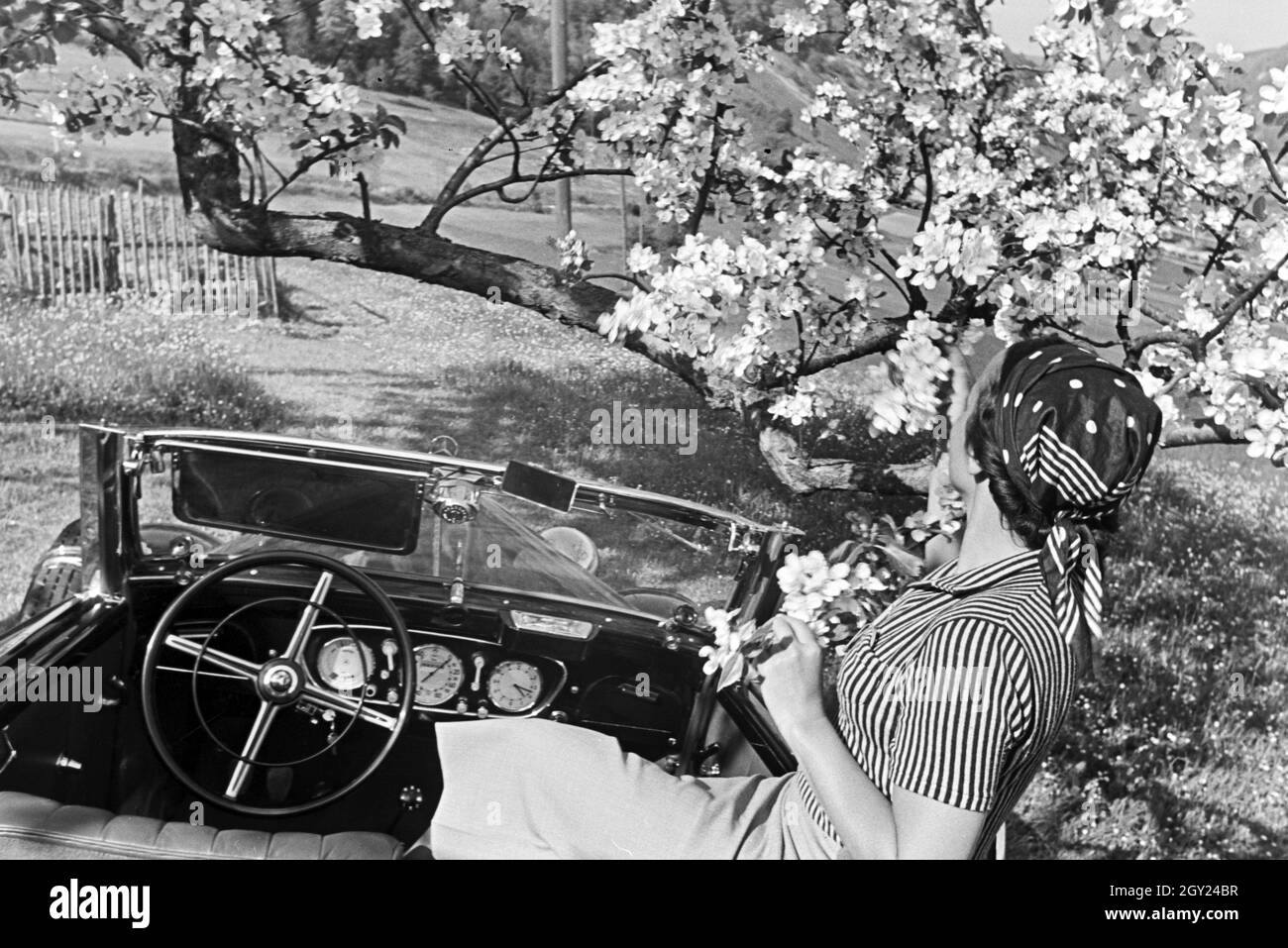 1960s Woman In Mercedes Benz Using Car Phone Coffee Mug by Retrographs -  Fine Art America
