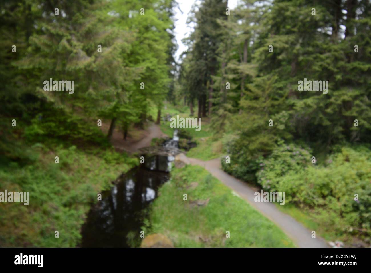 Cragside Northumberland National Trust Stock Photo Alamy