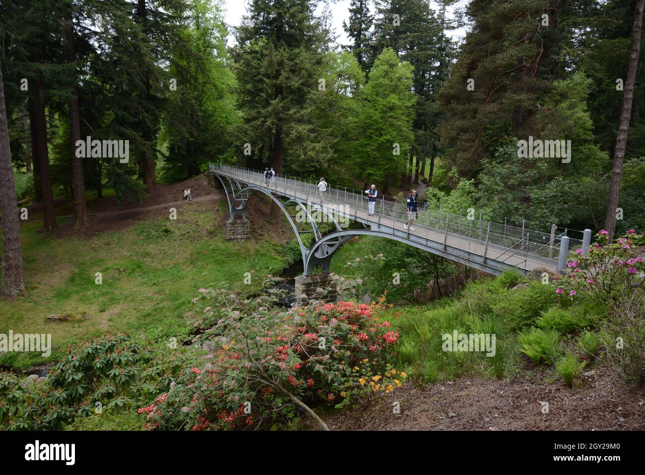 Cragside Northumberland National Trust Stock Photo Alamy
