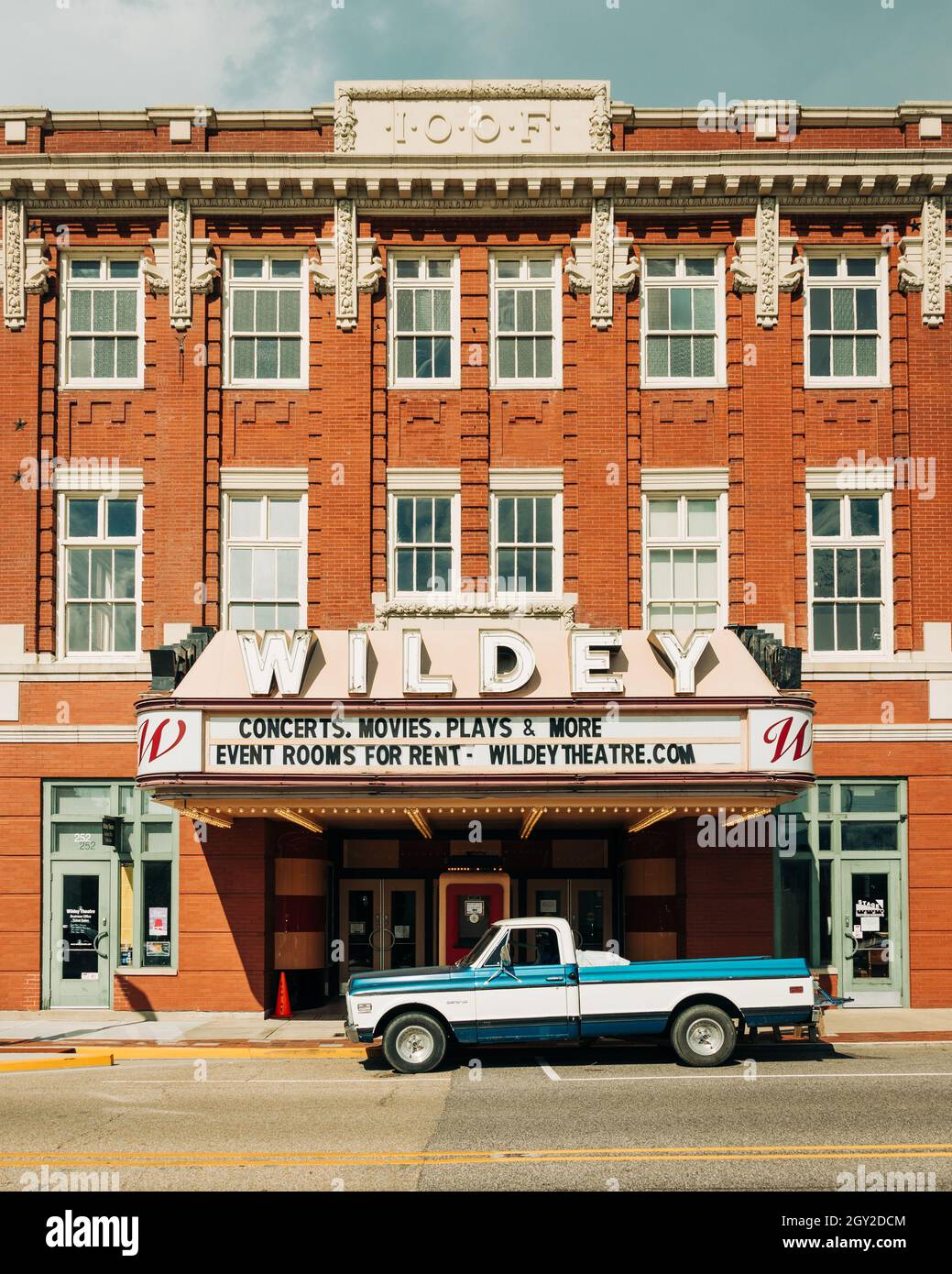 The WIldey Theater, in Edwardsville, Illinois Stock Photo Alamy