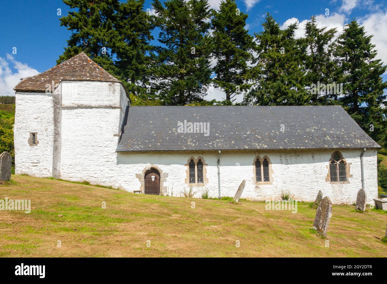 St. Mary's Church Pilleth Radnorshire Powys Wales Stock Photo
