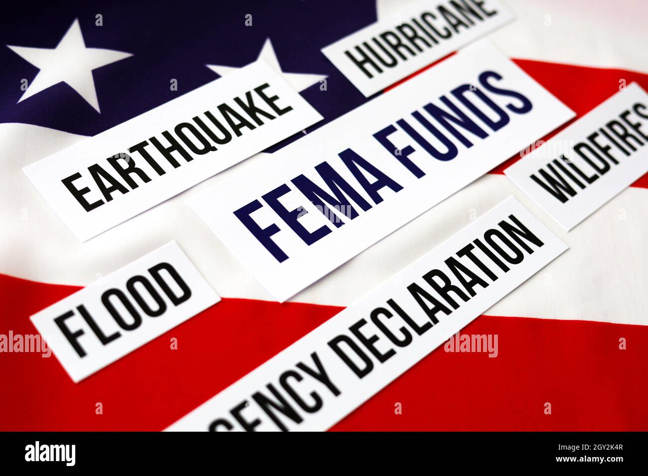 FEMA Federal Emergency Management Agency Government Management Stock Photo