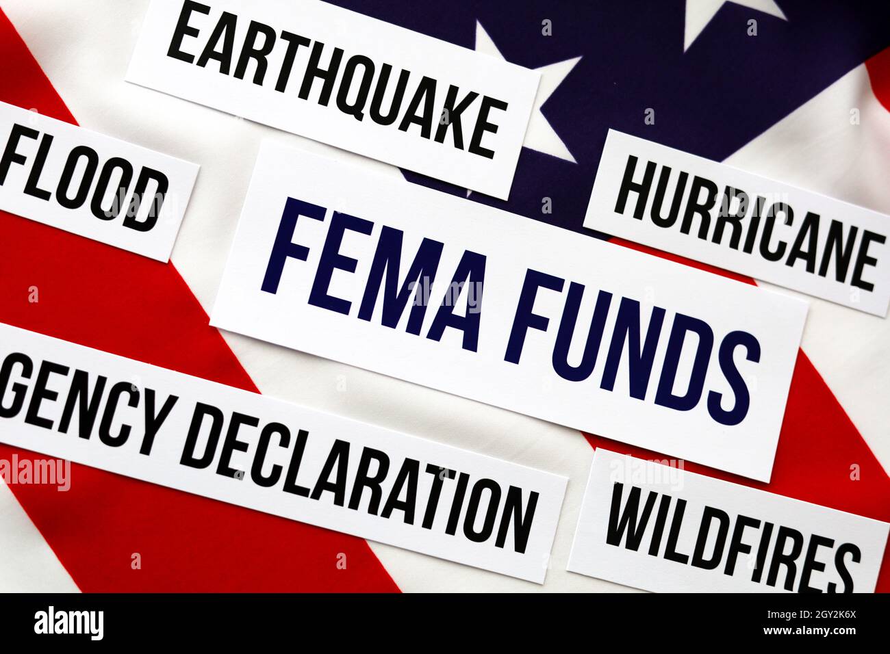 FEMA Federal Emergency Management Agency Government Management Stock Photo