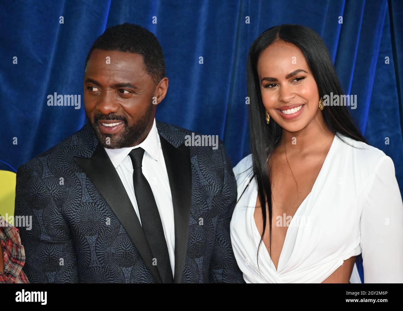 London, UK. 06th Oct, 2021. Idris Elba and Sabrina Elba attended 'The Harder They Fall' Opening Night Gala - 65th BFI London Film Festival, Southbank Centre, London, UK. 6 October 2021. Credit: Picture Capital/Alamy Live News Stock Photo