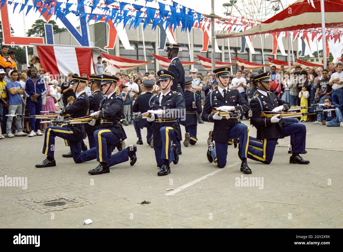 The American Folk Festival, Berlin, in 1987 Stock Photo Alamy