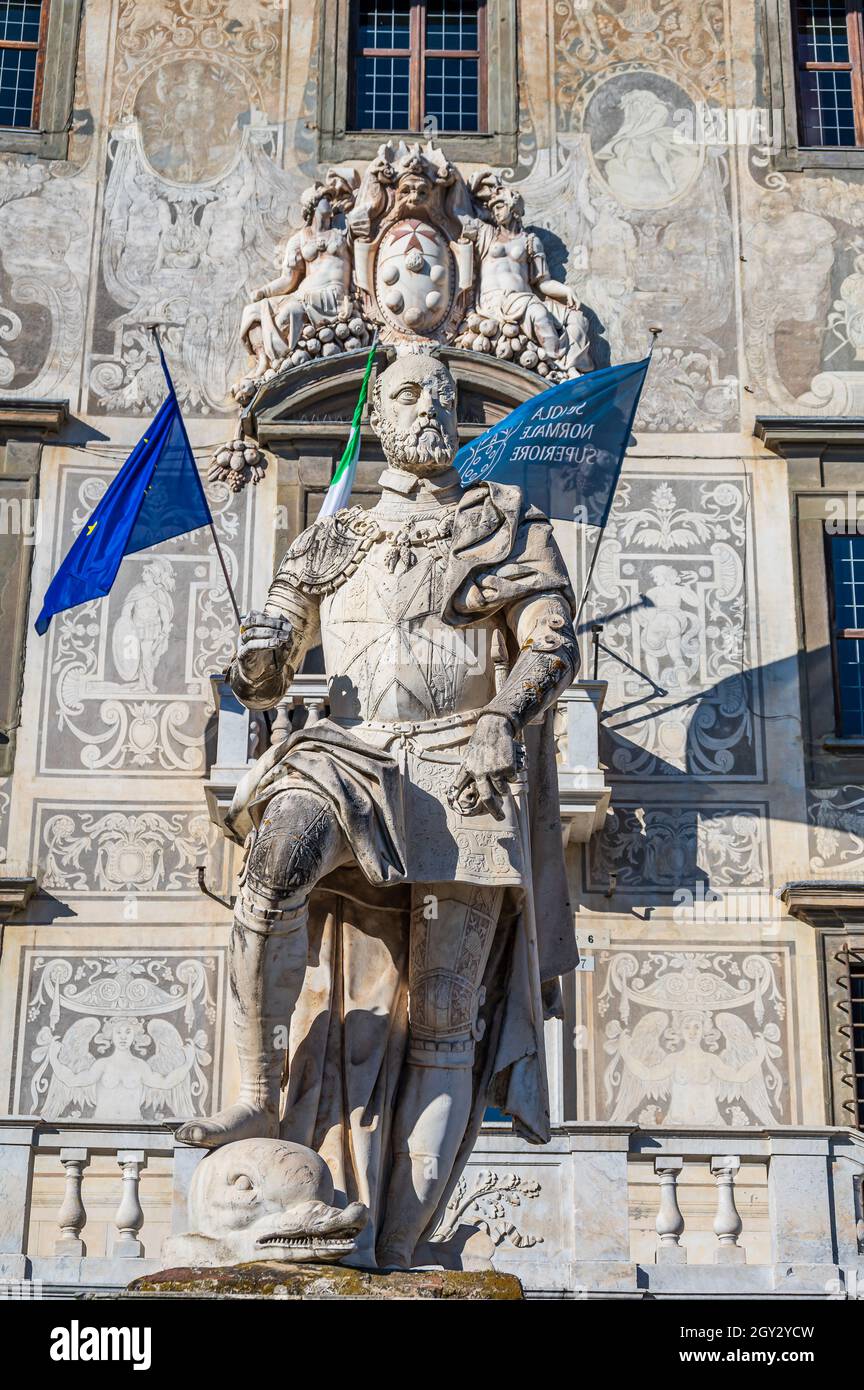 Piazza dei Cavalieri (Knights' Square) is the second main square in ...