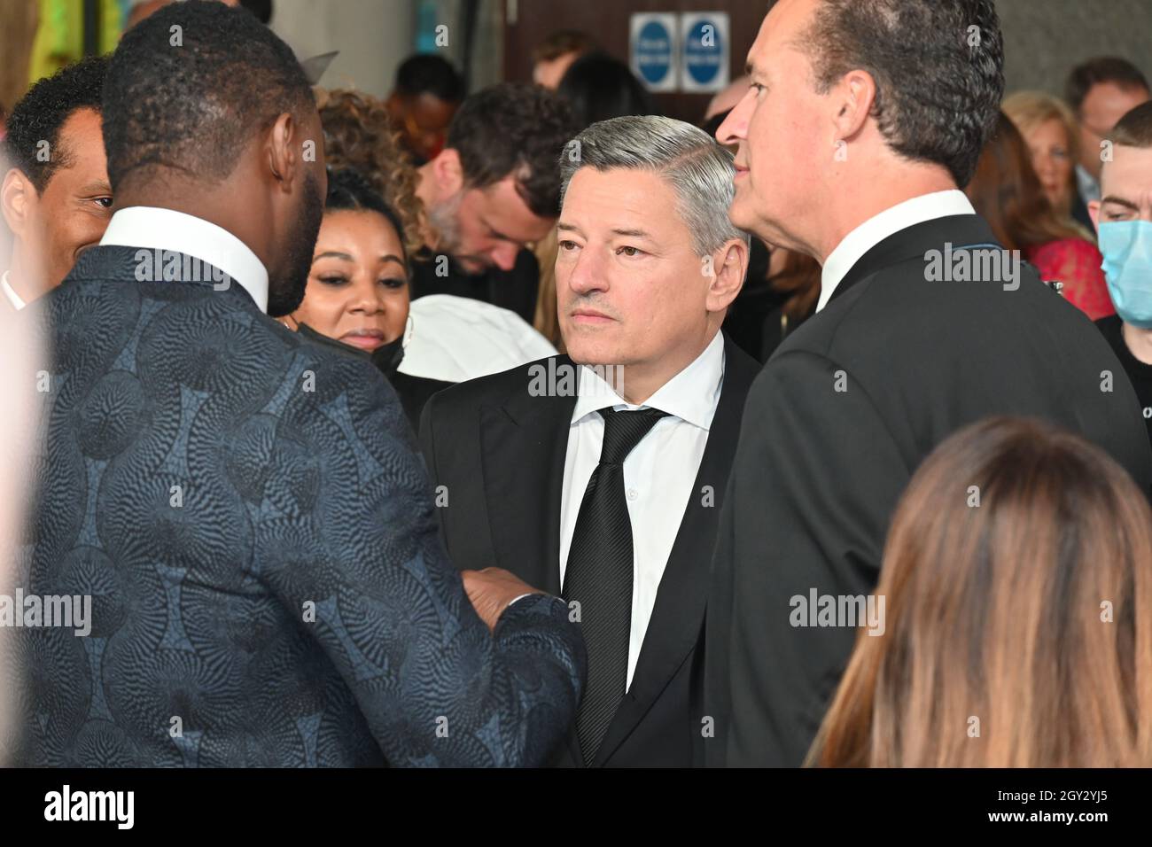 London, UK. 06th Oct, 2021. Ted Sarandos attended 'The Harder They Fall' Opening Night Gala - 65th BFI London Film Festival, Southbank Centre, London, UK. 6 October 2021. Credit: Picture Capital/Alamy Live News Stock Photo