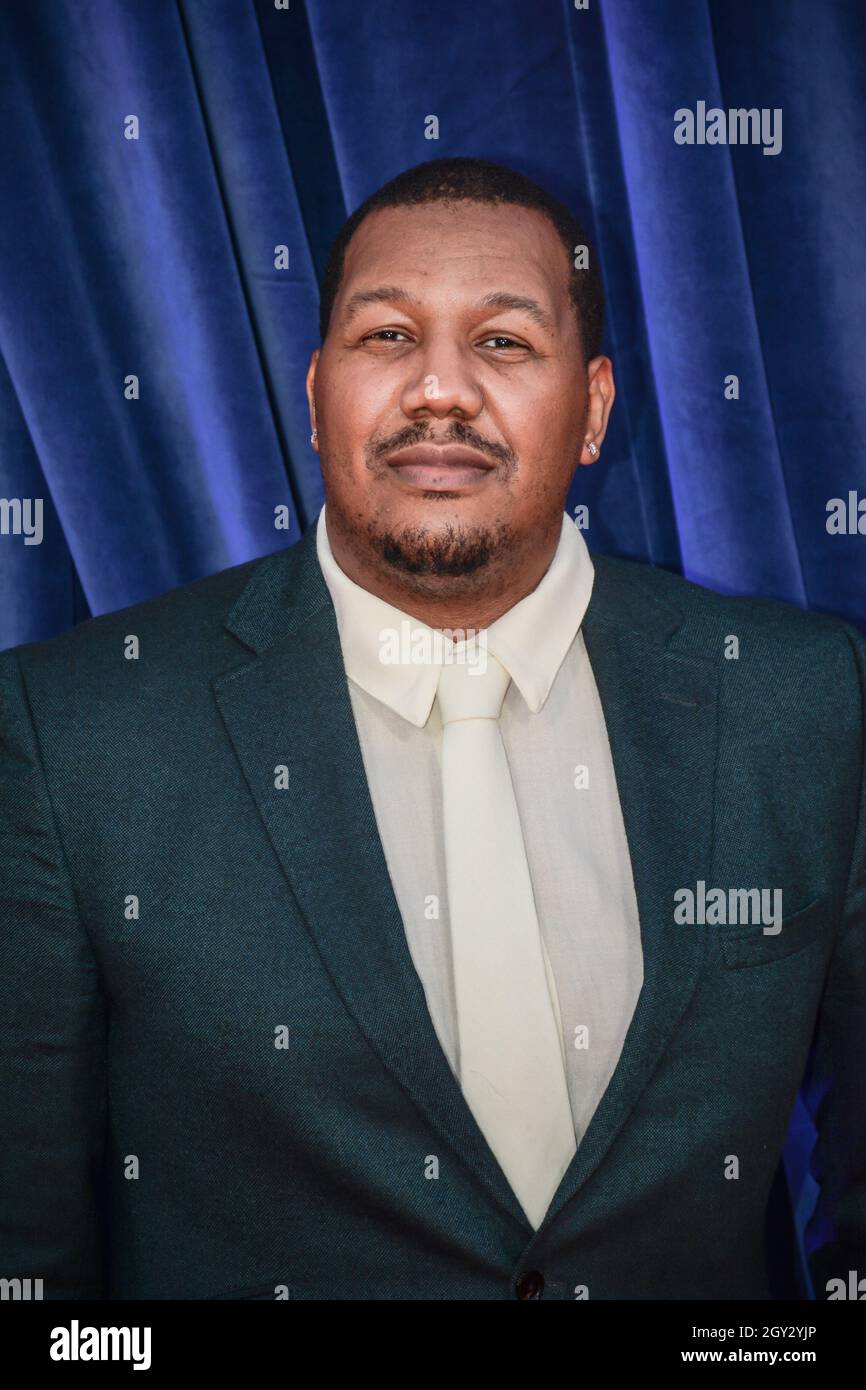 London, UK. 06th Oct, 2021. Travon Free attended 'The Harder They Fall' Opening Night Gala - 65th BFI London Film Festival, Southbank Centre, London, UK. 6 October 2021. Credit: Picture Capital/Alamy Live News Stock Photo