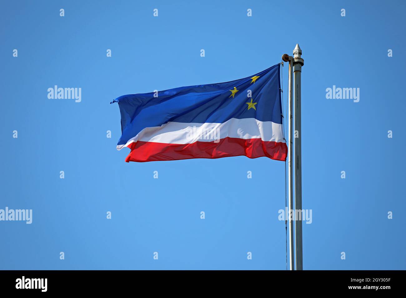 Flag of Gagauzia Stock Photo - Alamy
