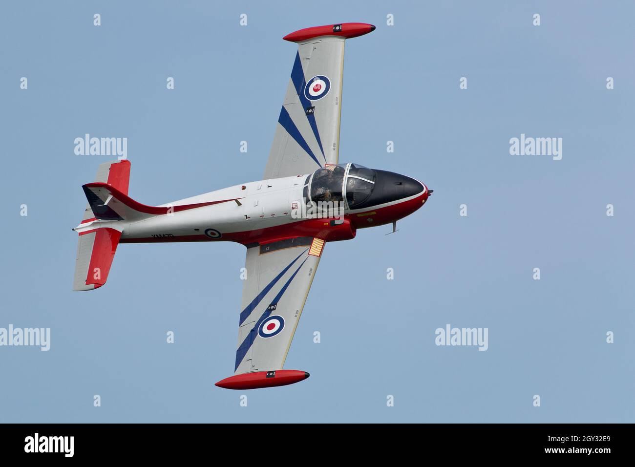 Royal Air Force RAF Jet Provost Trainer at Abingdon Airshow Stock Photo