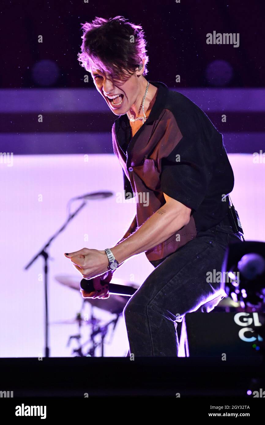 Shawn Mendes performs at 2021 Global Citizen Live New York on