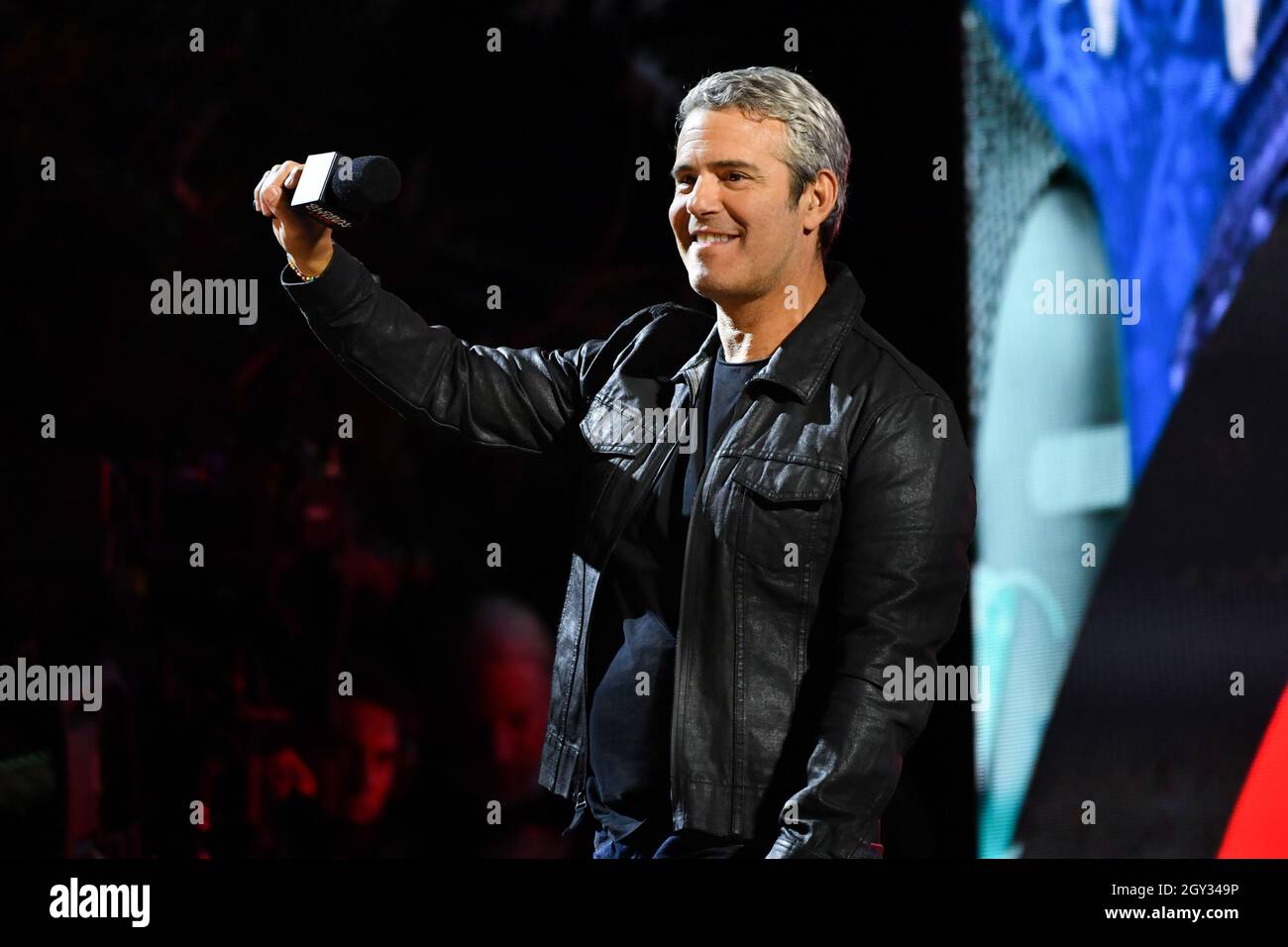 Andy Cohen at 2021 Global Citizen Live: New York on September 25, 2021 at Central Park in New York City. Stock Photo