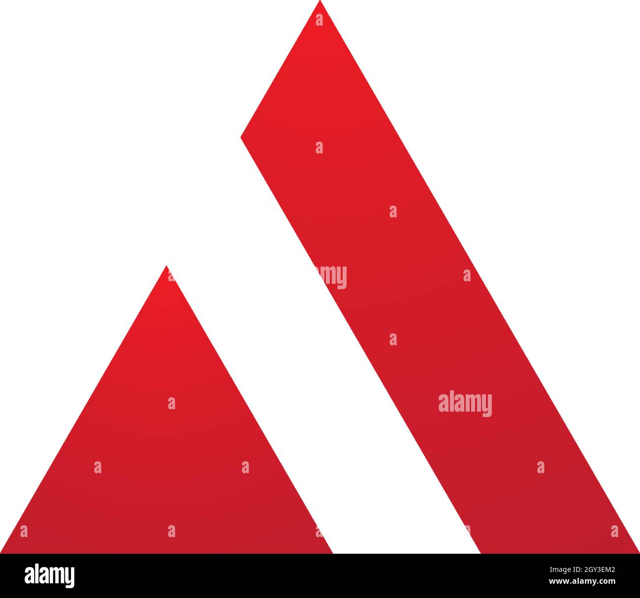 Triangle Logo vector Template Stock Vector Image & Art Alamy