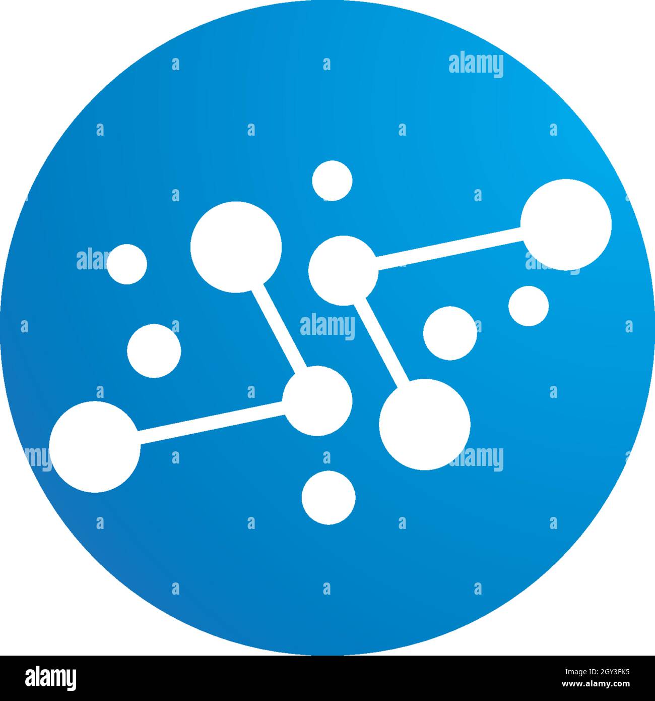 molecule logo vector icon template Stock Vector Image & Art - Alamy
