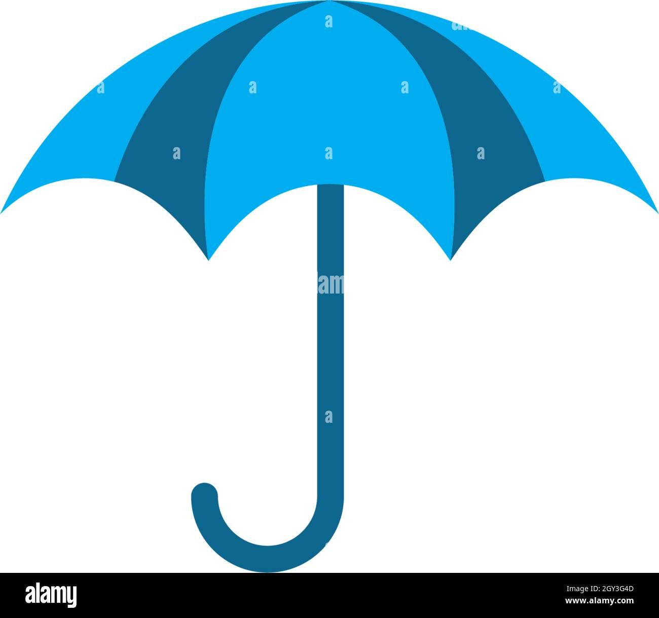 umbrella icon vector template Stock Vector