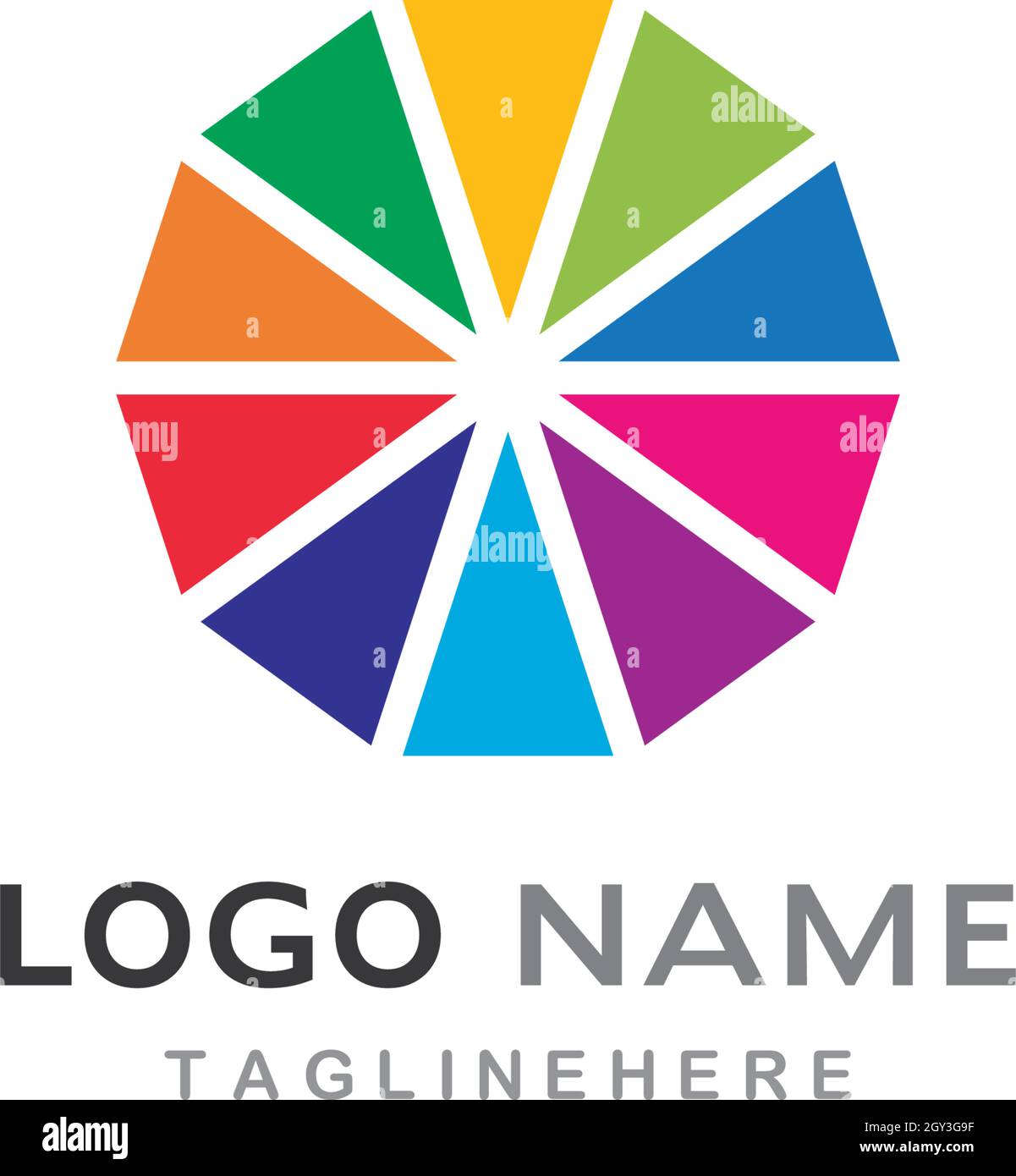 umbrella logo vector template Stock Vector Image & Art - Alamy