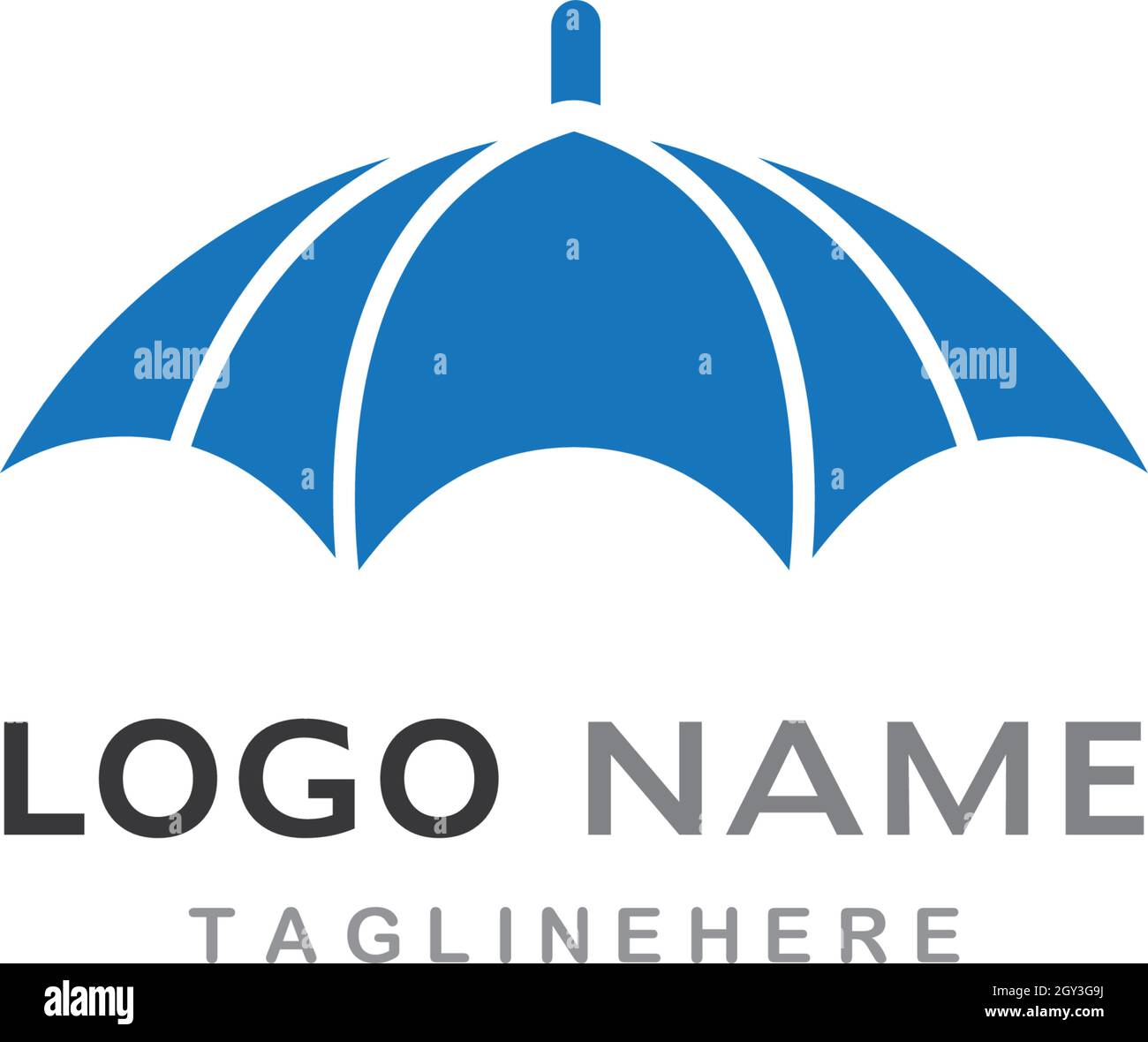 umbrella logo vector template Stock Vector Image & Art Alamy