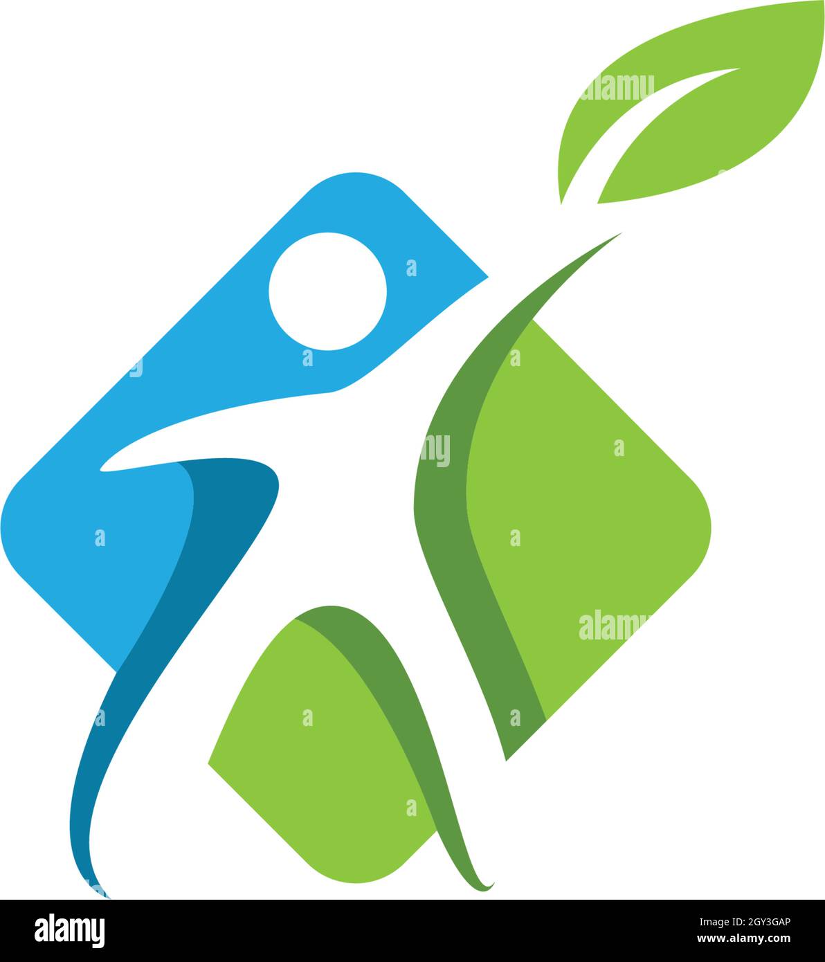 Healthy Life Logo template vector icon Stock Vector Image & Art - Alamy